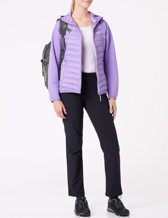Schöffel Engadin1 damesbroek, duurzame damesbroek voor wandelingen, waterafstotende outdoorbroek met sportieve snit - happygetfit.com