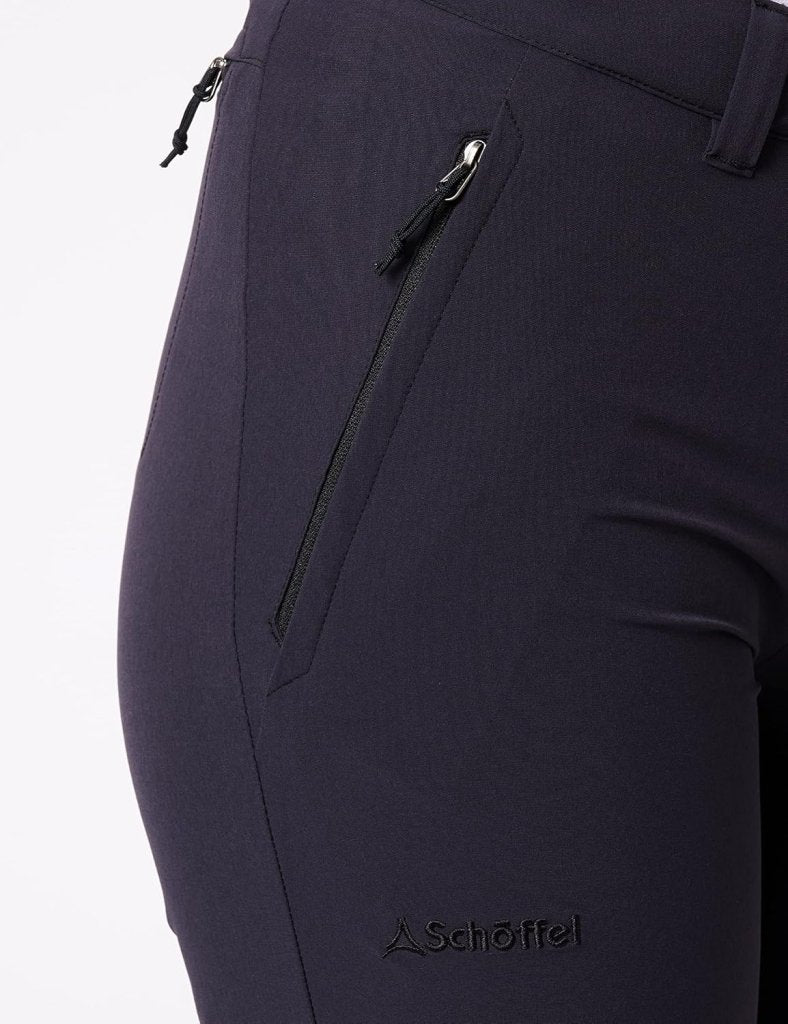 Laad afbeelding in Galerijviewer, Schöffel Engadin1 damesbroek, duurzame damesbroek voor wandelingen, waterafstotende outdoorbroek met sportieve snit - happygetfit.com

