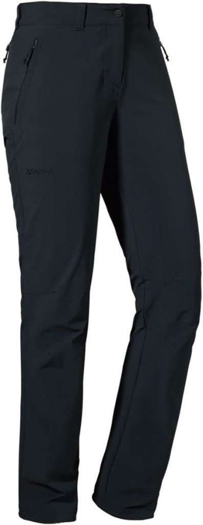 Schöffel Engadin1 damesbroek, duurzame damesbroek voor wandelingen, waterafstotende outdoorbroek met sportieve snit - happygetfit.com