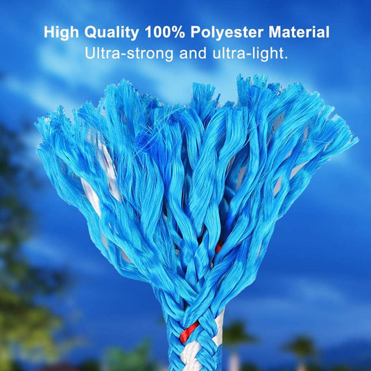 Schommel ophangtouwen 2 stuks 120 cm van polyester met karabijnhaken voor boom en balk – ophangtouwen – schommelbevestiging - happygetfit.com