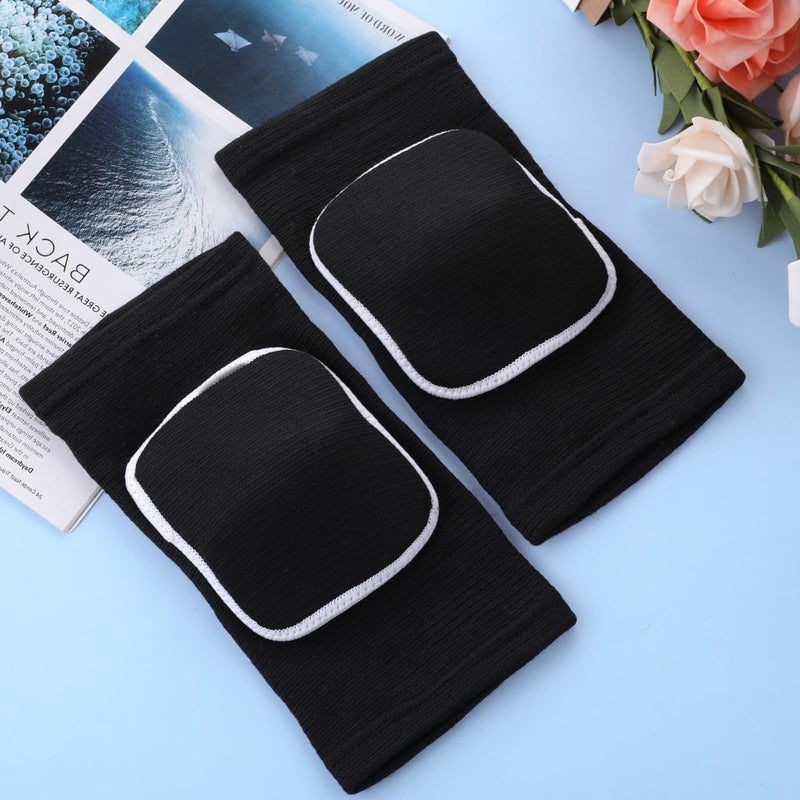 Load image into Gallery viewer, Sibba Kids Knee Pad, Breathable Elastic Knee Brace, Anti-Slip Padded Sponge Knee Protector for Volleyball Basketball Football (Blue) - happygetfit.com
