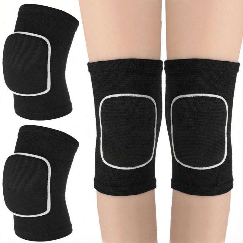 Load image into Gallery viewer, Sibba Kids Knee Pad, Breathable Elastic Knee Brace, Anti-Slip Padded Sponge Knee Protector for Volleyball Basketball Football (Blue) - happygetfit.com
