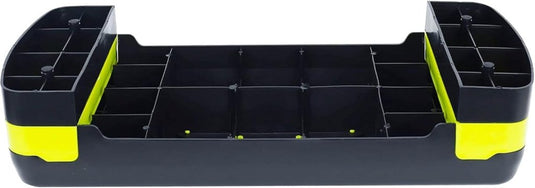 Signature Fitness Verstelbare Workout Aerobic Stepper Step Platform Trainer, Medium, Zwart/Citroen - happygetfit.com