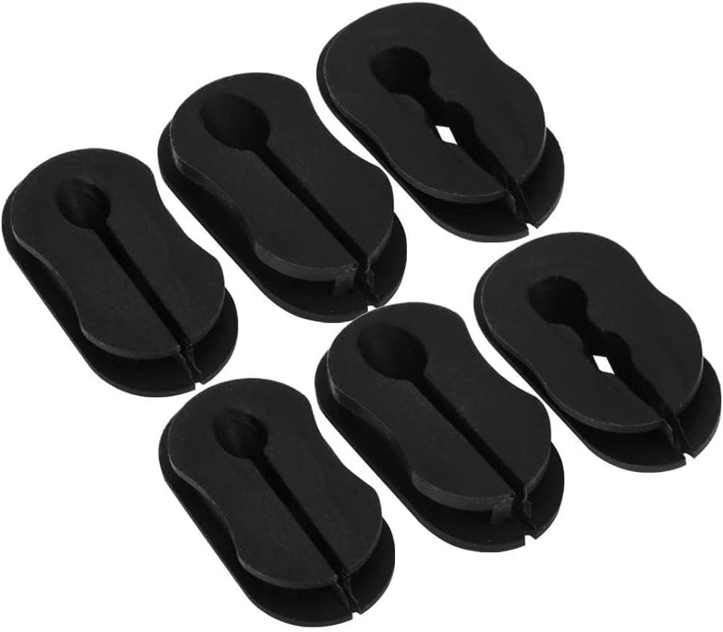 Laden Sie das Bild in Galerie -Viewer, Siliconen afdichtpluggen 6 stuks voor Ninebot G30 elektrische step – stofbescherming – scooteronderdelen - happygetfit.com
