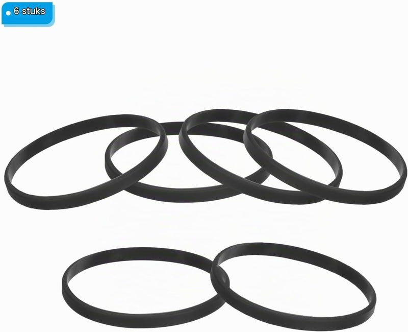 Laden Sie das Bild in Galerie -Viewer, Siliconen armbanden 6 stuks 180 mm – elastische polsbandjes – sport en team accessoires - happygetfit.com
