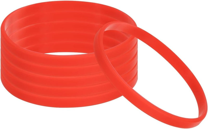 Laden Sie das Bild in Galerie -Viewer, Siliconen armbanden 6 stuks 180 mm – elastische polsbandjes – sport en team accessoires - happygetfit.com
