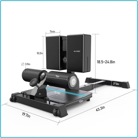 🦵 Sissy squat bench – versterk je benen, core en balans in één beweging - happygetfit.com