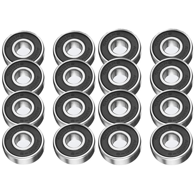 Laad afbeelding in Galerijviewer, Skate lagers 608RS ABEC-9 set van 16 zwart - happygetfit.com
