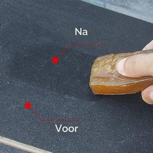 Skateboard griptape reiniger van rubber 7,5 x 4 cm voor verwijderen van vuil en voetafdrukken – gripgum – skateonderhoud - happygetfit.com