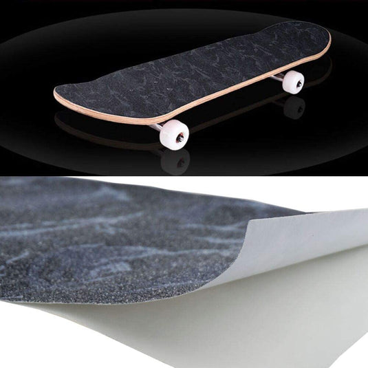 Skateboard griptape zelfklevend zwart 115 x 27 cm - happygetfit.com