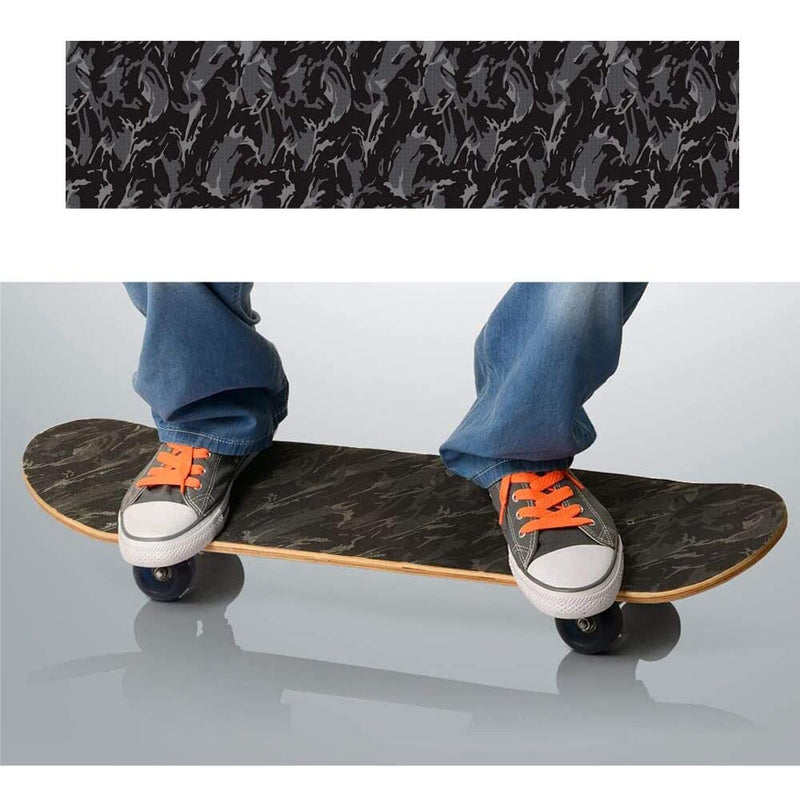 Load image into Gallery viewer, Skateboard griptape zelfklevend zwart 115 x 27 cm - happygetfit.com
