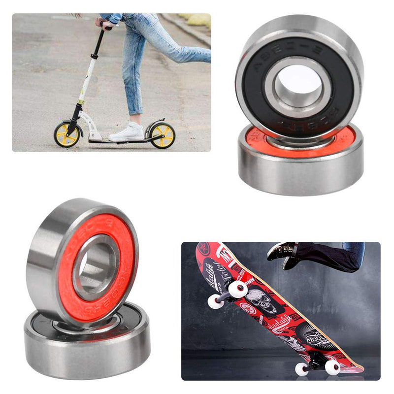 Laad afbeelding in Galerijviewer, Skateboard lagers 608RS set van 20 stuks 8 x 22 x 7 mm - happygetfit.com
