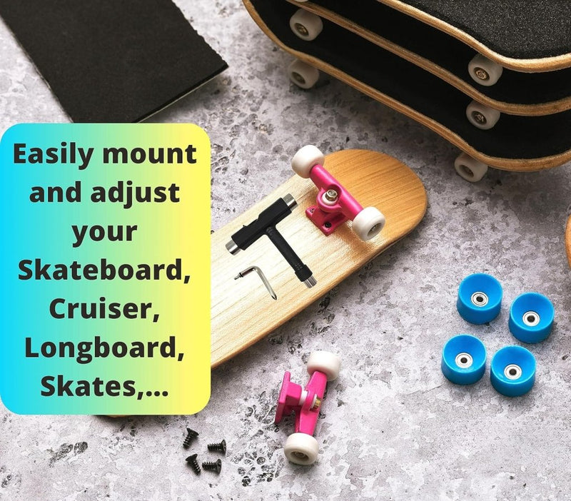 Chargez l'image dans la visionneuse de la galerie, Skateboard rugzak met T-tool voor skateboard en longboard – draagtas – skate accessoires - happygetfit.com
