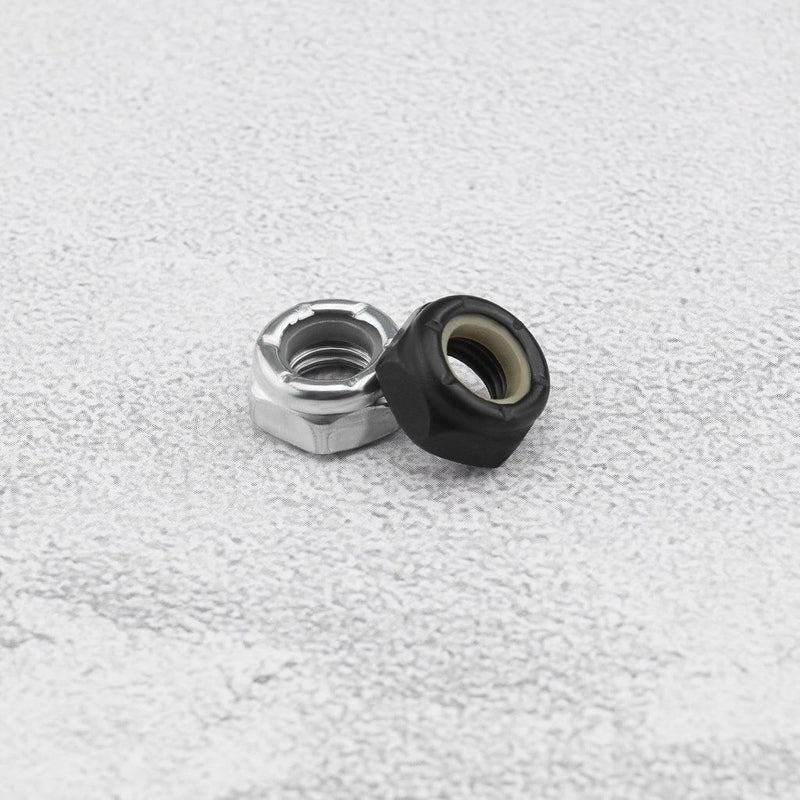 Laad afbeelding in Galerijviewer, Skateboard truck rebuild kit 32-delig zwart zilver - happygetfit.com
