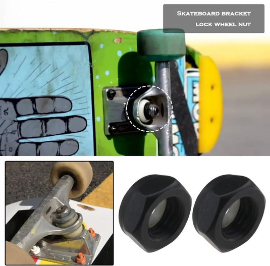 Skateboard truck rebuild kit 32-delig zwart zilver - happygetfit.com