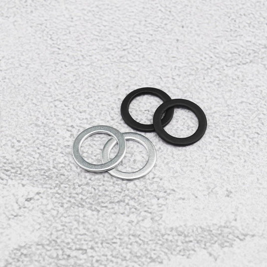 Skateboard truck rebuild kit 32-delig zwart zilver - happygetfit.com