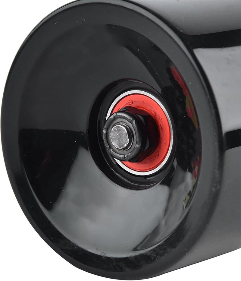 Laad afbeelding in Galerijviewer, Skateboard truck set met wielen en lagers zwart - happygetfit.com
