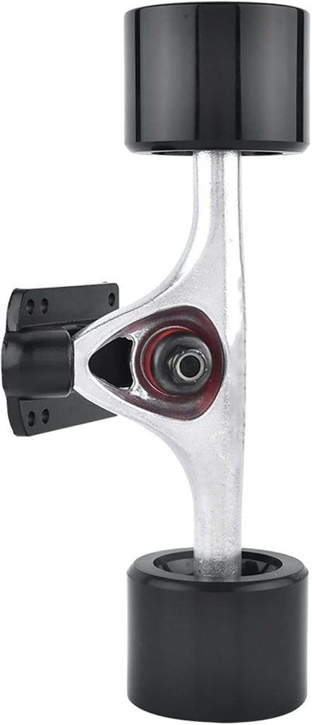 Laad afbeelding in Galerijviewer, Skateboard truck set met wielen en lagers zwart - happygetfit.com
