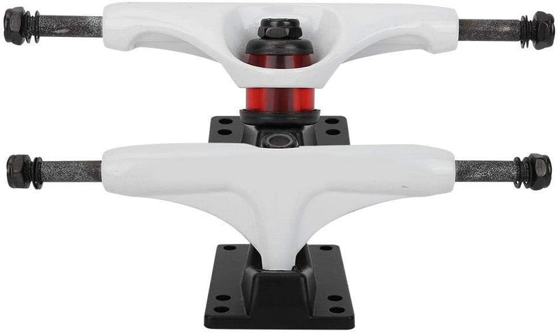 Chargez l'image dans la visionneuse de la galerie, Skateboard truck van aluminium-magnesiumlegering wit – longboard truck – skateboard accessoires - happygetfit.com
