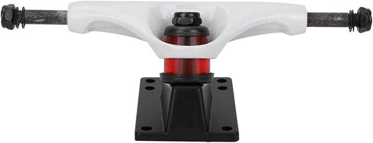 Skateboard truck van aluminium-magnesiumlegering wit – longboard truck – skateboard accessoires - happygetfit.com