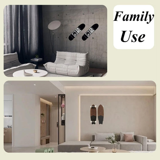 Skateboard Wall Hanger, Display Rack Voor Skateboard Deck, Mount - happygetfit.com