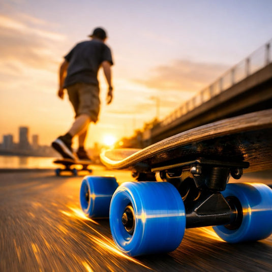 Skateboardwielen set van 4 PU 52 mm - happygetfit.com