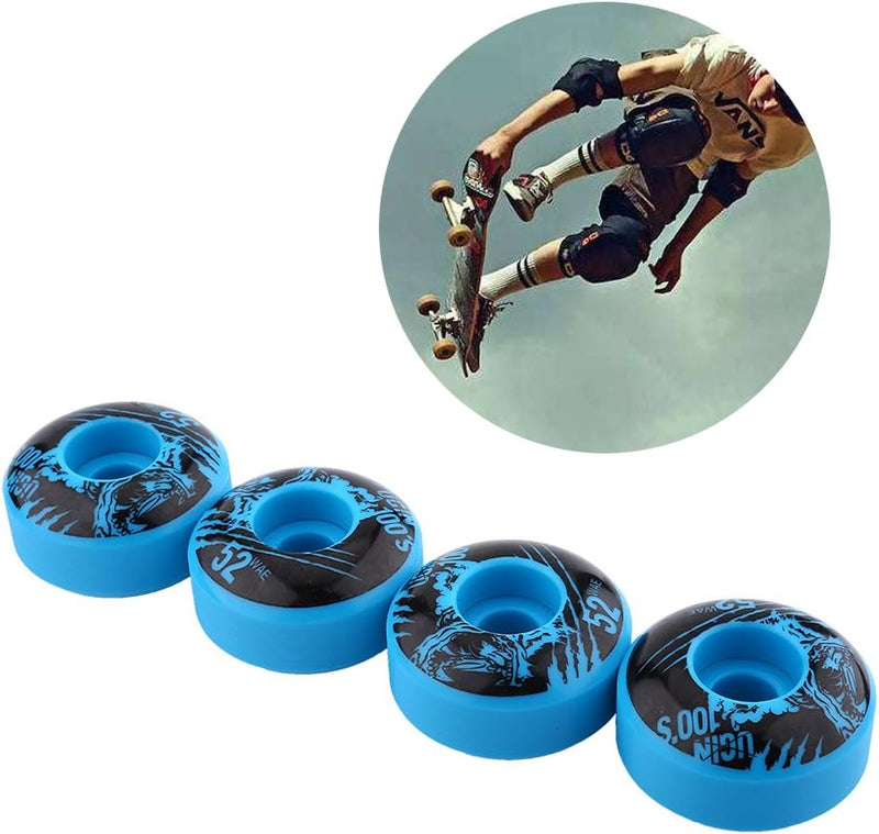 Load image into Gallery viewer, Skateboardwielen set van 4 PU 52 mm - happygetfit.com
