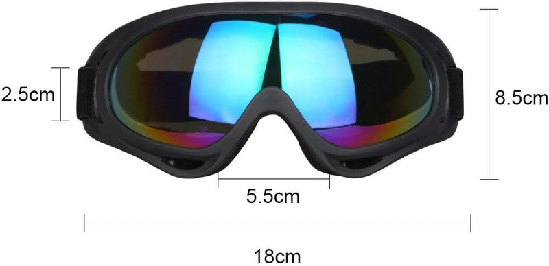 Załaduj obraz w przeglądarce galerii, Skibril met UV400 bescherming en anticondens ventilatie voor dames en heren – snowboardbril – wintersportaccessoires - happygetfit.com
