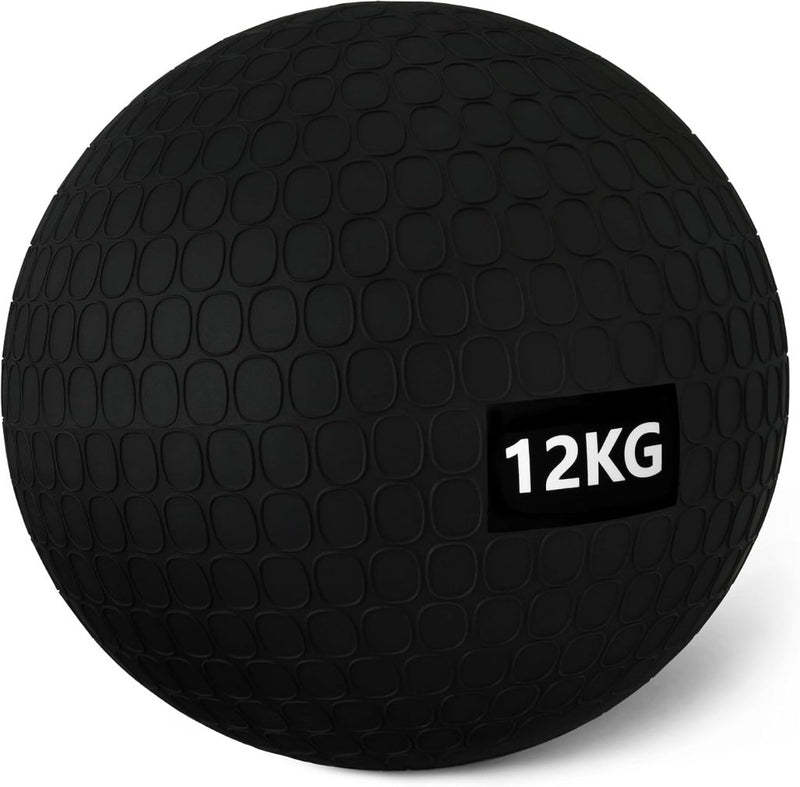 Load image into Gallery viewer, Slam ball met antislip oppervlak en zandvulling 4-12 kg – medicine ball – fitnessbal - happygetfit.com
