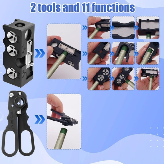 Snooker keu reparatieset 10-delig - happygetfit.com