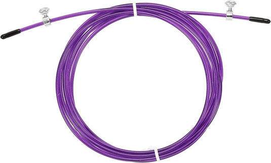 Speed jump rope vervangingskabel 3 meter x 2,5 mm rood – springtouw kabel – fitness accessoires - happygetfit.com