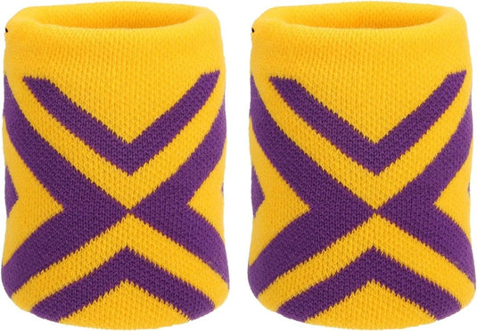 Sport polszweetbanden 2 stuks voor dames en heren – absorberende polsbandjes – fitness accessoires - happygetfit.com