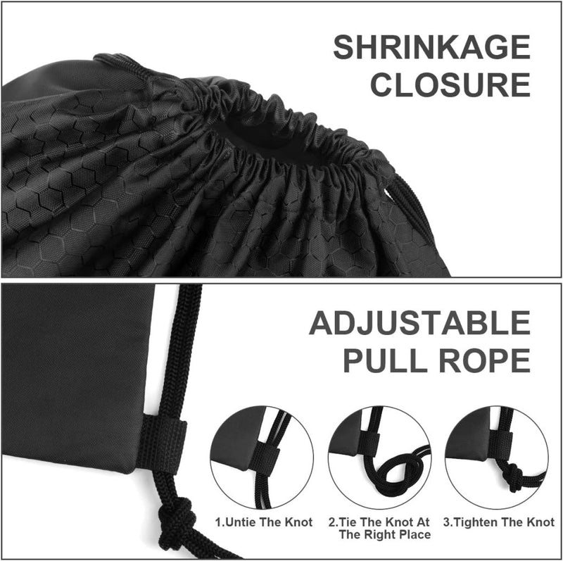Charger l’image dans la visionneuse de galerie, Sport rugzak met trekkoord 41 x 33,5 cm van slijtvast Oxford met gaasvak en hoofdtelefoonopening – zwemtas – gymrugzak - happygetfit.com
