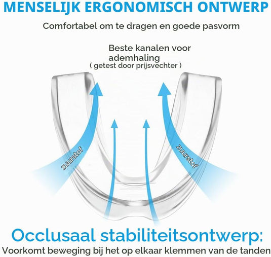 Sportgebitsbeschermers voor kinderen en jongeren 2 stuks van schokabsorberend EVA voor boksen rugby en MMA – tandbescherming – vechtsportbitjes - happygetfit.com
