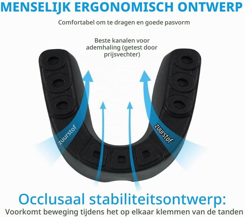 Bild im Galerie-Viewer laden, Sportgebitsbeschermers voor kinderen en jongeren 2 stuks van schokabsorberend EVA voor boksen rugby en MMA – tandbescherming – vechtsportbitjes - happygetfit.com
