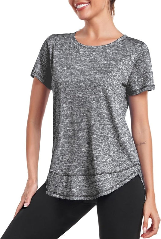 💪 Sportief T-shirt voor dames – comfort, stijl en bewegingsvrijheid in één - happygetfit.com