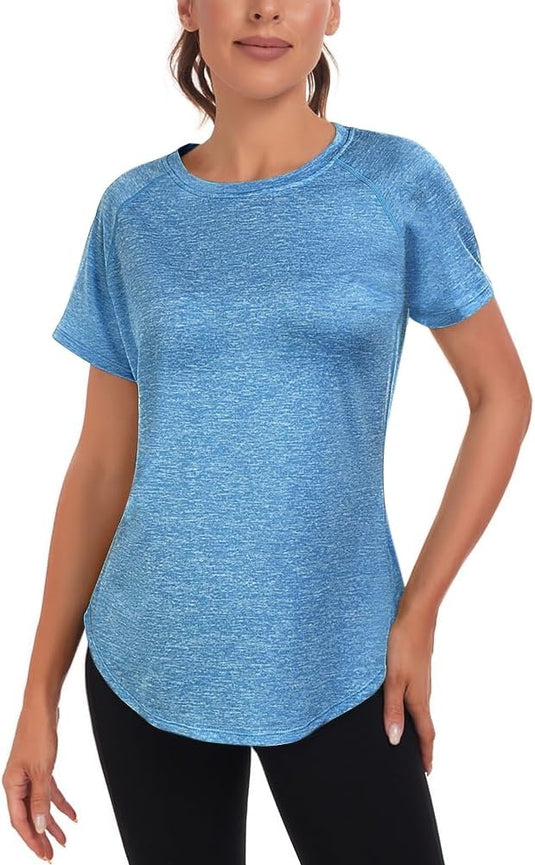 ✨ Sportshirt voor dames – stijlvol, ademend en perfect voor elke workout 💪 - happygetfit.com