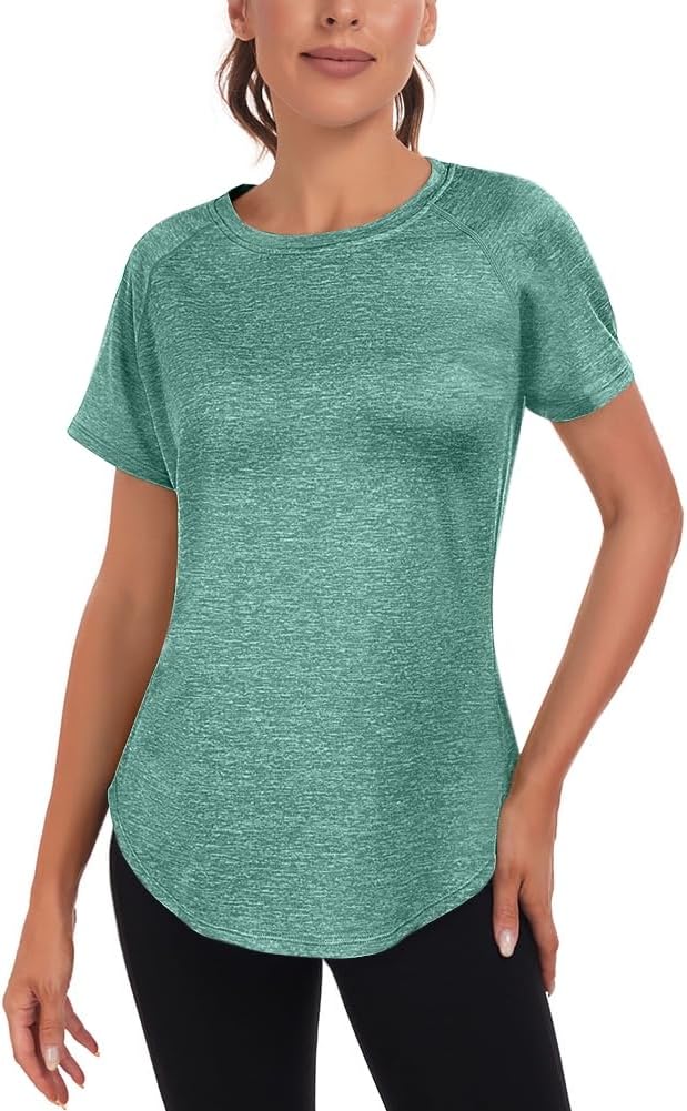Laad afbeelding in Galerijviewer, ✨ Sportshirt voor dames – stijlvol, ademend en perfect voor elke workout 💪 - happygetfit.com
