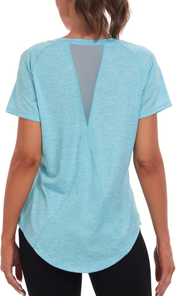Laad afbeelding in Galerijviewer, ✨ Sportshirt voor dames – stijlvol, ademend en perfect voor elke workout 💪 - happygetfit.com
