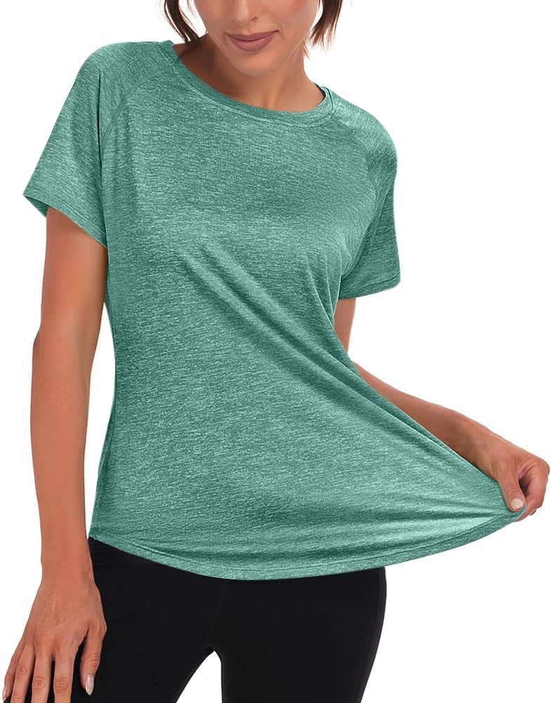 Laad afbeelding in Galerijviewer, ✨ Sportshirt voor dames – stijlvol, ademend en perfect voor elke workout 💪 - happygetfit.com
