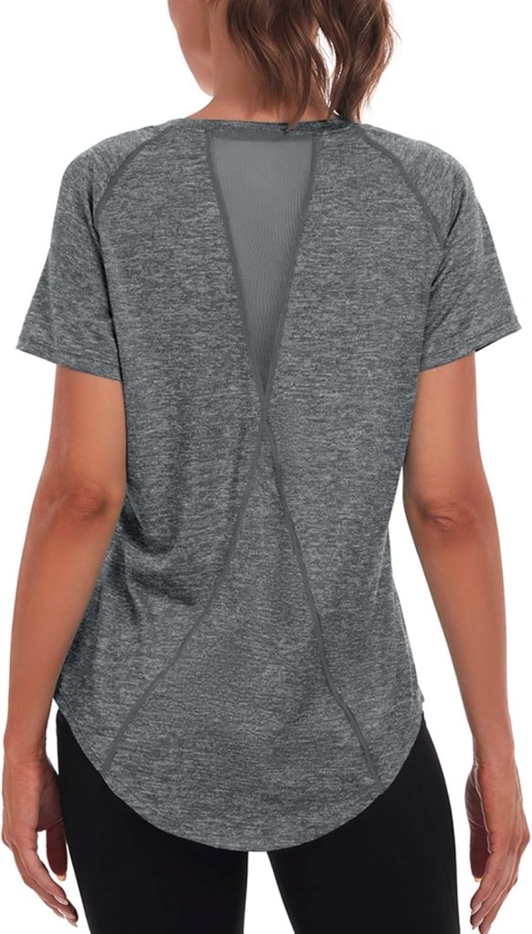 Laad afbeelding in Galerijviewer, ✨ Sportshirt voor dames – stijlvol, ademend en perfect voor elke workout 💪 - happygetfit.com
