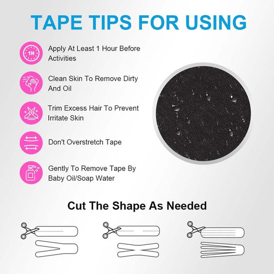 Sporttape 3 rollen 1,5 cm x 10 meter van ademend katoen voor vingers en gewrichten – kinesiotape – vingerbescherming - happygetfit.com