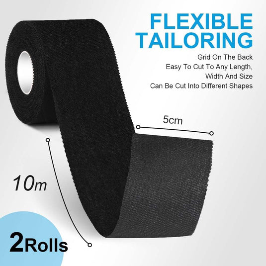 Sporttape 3 rollen 1,5 cm x 10 meter van ademend katoen voor vingers en gewrichten – kinesiotape – vingerbescherming - happygetfit.com