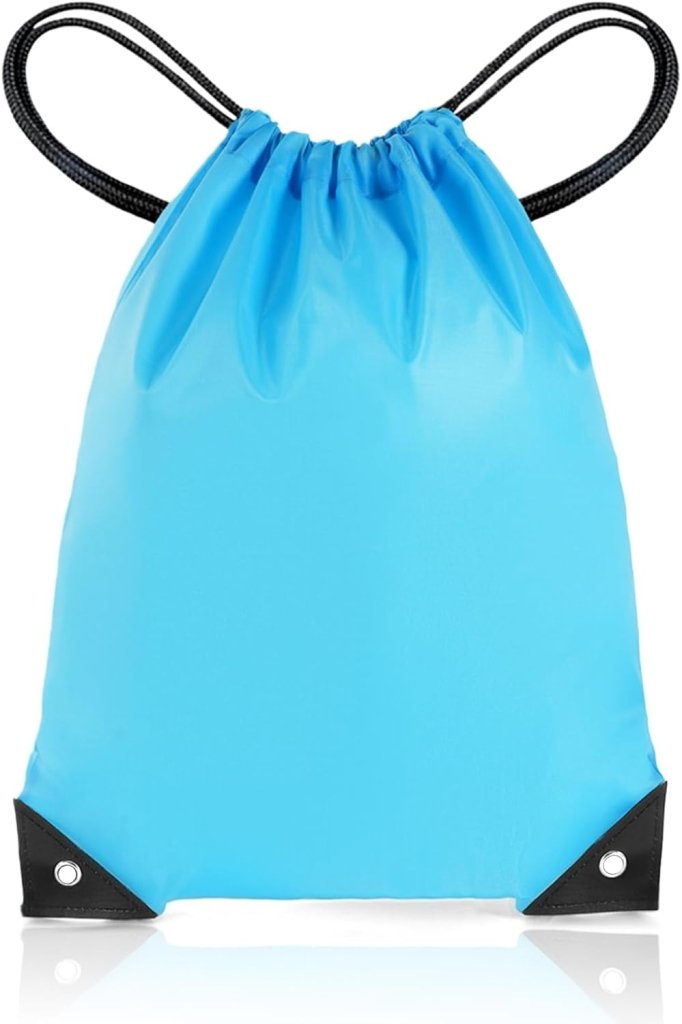 Bild im Galerie-Viewer laden, Sporttas met trekkoord 33 x 42 cm van lichtgewicht polyester met verstelbare schouderkoorden – gymtas – zwemtas - happygetfit.com
