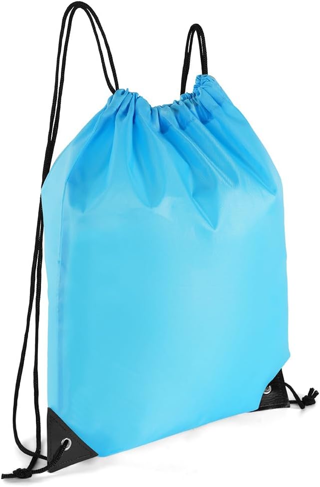 Bild im Galerie-Viewer laden, Sporttas met trekkoord 33 x 42 cm van lichtgewicht polyester met verstelbare schouderkoorden – gymtas – zwemtas - happygetfit.com
