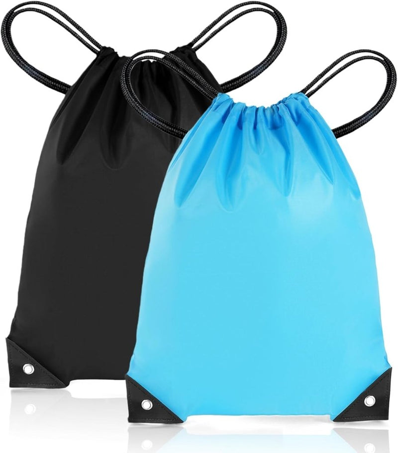 Bild im Galerie-Viewer laden, Sporttas met trekkoord 33 x 42 cm van lichtgewicht polyester met verstelbare schouderkoorden – gymtas – zwemtas - happygetfit.com
