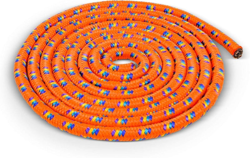 Load image into Gallery viewer, Springtouw 3 meter oranje gripvast - happygetfit.com
