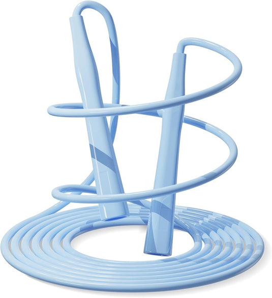 Springtouwen 4 stuks verstelbaar tot 280 cm met antislip handgrepen voor fitness en conditietraining – speedrope – touwspringen - happygetfit.com