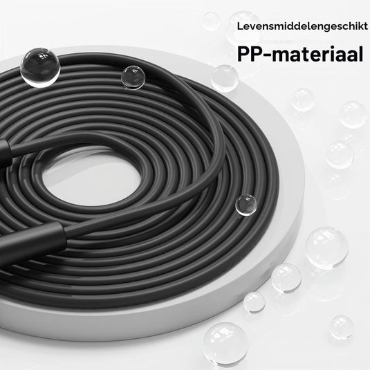 Springtouwen 4 stuks verstelbaar tot 280 cm met antislip handgrepen voor fitness en conditietraining – speedrope – touwspringen - happygetfit.com