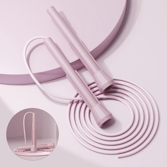 Springtouwen 4 stuks verstelbaar tot 280 cm met antislip handgrepen voor fitness en conditietraining – speedrope – touwspringen - happygetfit.com